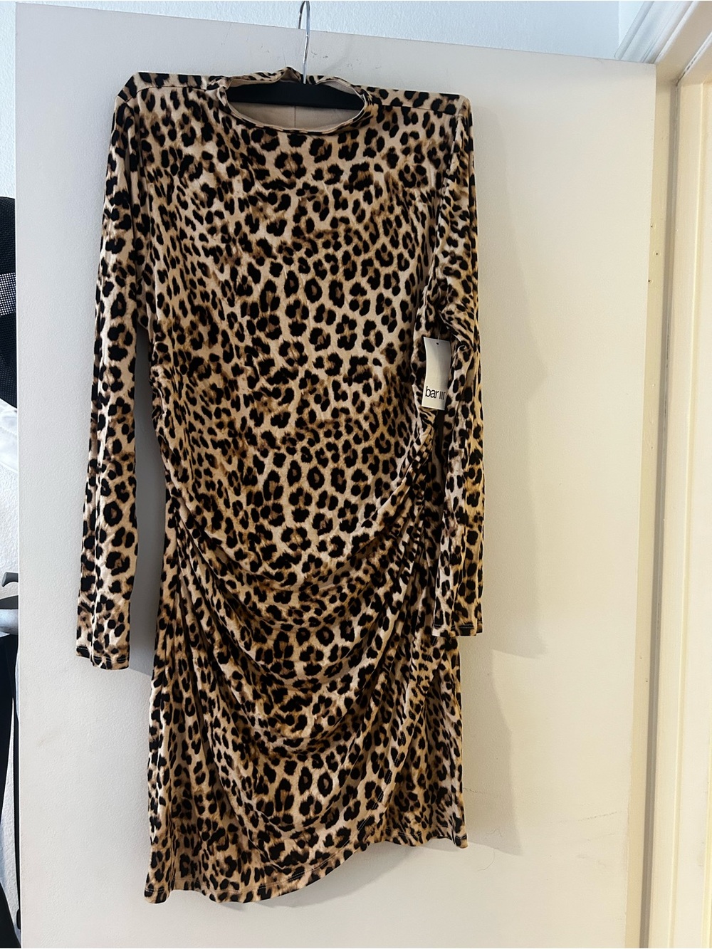 Bar lll Cheetah  Print Long Sleeve Women’s Dress - 
New with tags